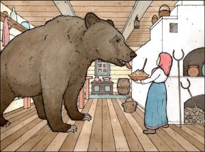 Masha and Bear porridge